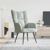 fotel-jasnoszary-obity-aksamitem