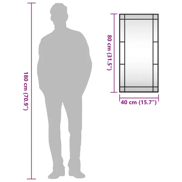 lustro-scienne-czarne-40x80-cm-prostokatne-zelazo-stan-nowy