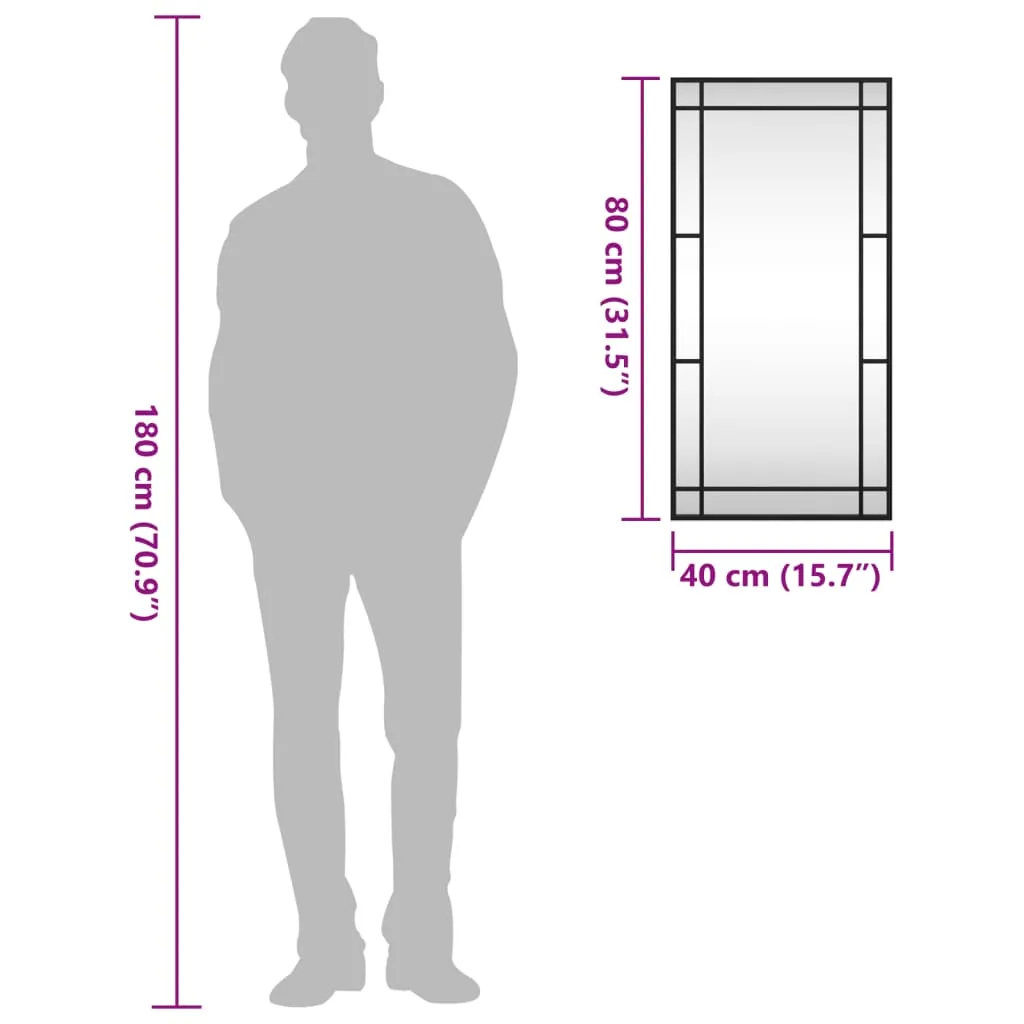 lustro-scienne-czarne-40x80-cm-prostokatne-zelazo-stan-nowy