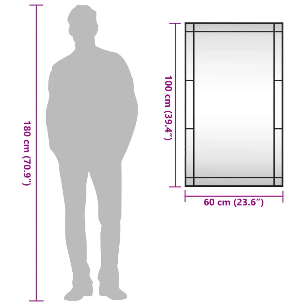 lustro-scienne-czarne-60x100-cm-prostokatne-zelazo-stan-nowy