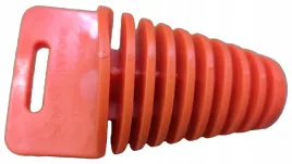 korek-zatyczka-zaslepka-tlumika-duza-4t-elastyczna-pomaranczowa