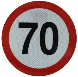 nalepka-naklejka-odblaskowa-predkosc-70-km-h-20cm