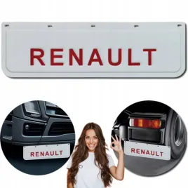 chlapacz-fartuch-tloczony-oslona-blotna-renault-bialy-czerwony-60x18cm