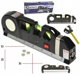poziomica-laserowa-190mm-z-miara-i-metrem-25m-3-tryby-lasera-5mw