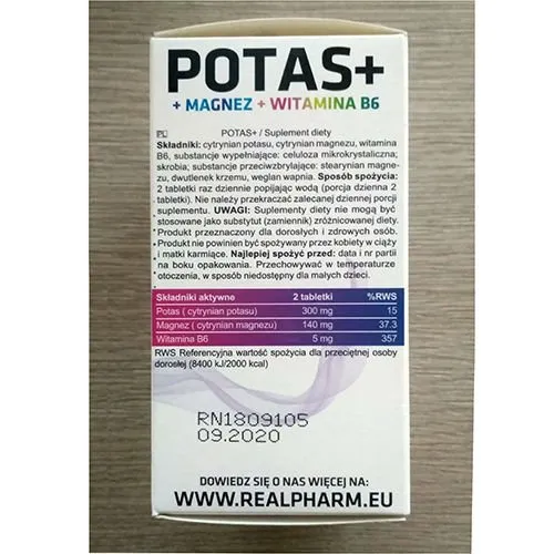 real-pharm-potas-magnez-b6-90tabs-marka-realpharm
