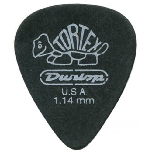 Dunlop Tortex Pitch Black 1,14mm. kostka gitarowa