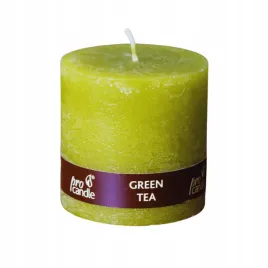zielona-swieczka-herbata-procandle-walec-75-cm-dekoracyjna-zapachowa