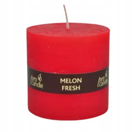 czerwona-swieca-procandle-duza-zapachowa-75-cm-melonowa-jesienna