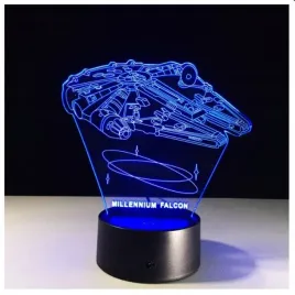 lampka-nocna-3d-led-sokol-millennium-z-pilotem