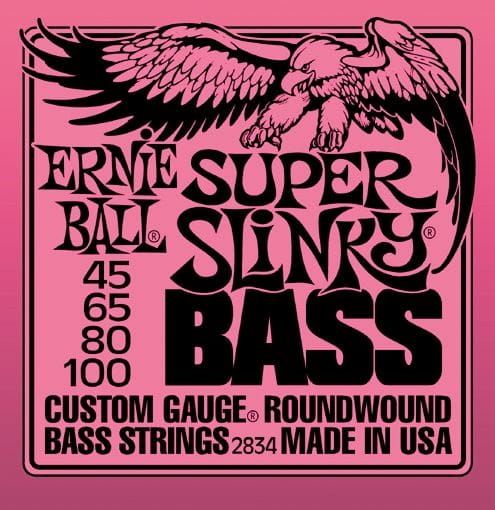 Ernie Ball 2834 stuny do gitary bas. 45-100
