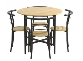 zestaw-mebli-do-jadalni-stol-okragly-85-cm-lugo-dab-4-krzesla-loft