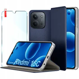 etui-skorzane-zamykane-granat-magnetyczne-case-do-xiaomi-redmi-15c-5g-szklo