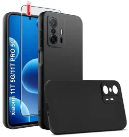 etui-czarne-matowe-silikon-slim-do-xiaomi-11t-or-11t-pro-szklo
