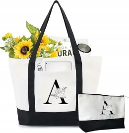 torba-shopper-plocienna-z-litera-a-kosmetyczka-38x53-cm-czarno-biala