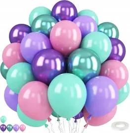balony-dekoracyjne-na-przyjecia-35szt-30cm-fiolet-roz-zielony
