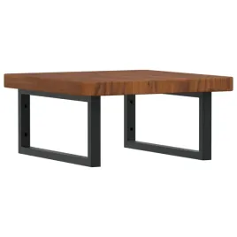 polka-scienna-pod-umywalke-stal-i-lite-drewno-debowe