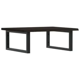 polka-scienna-pod-umywalke-stal-i-lite-drewno-debowe