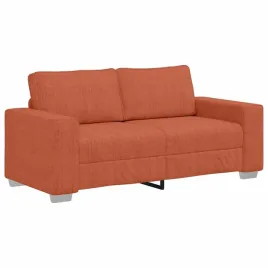 sofa-dwuosobowa-czerwono-pomaranczowa-140-cm