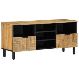 szafka-rtv-brazowa-100x33x46-cm-drewno-lite-mango