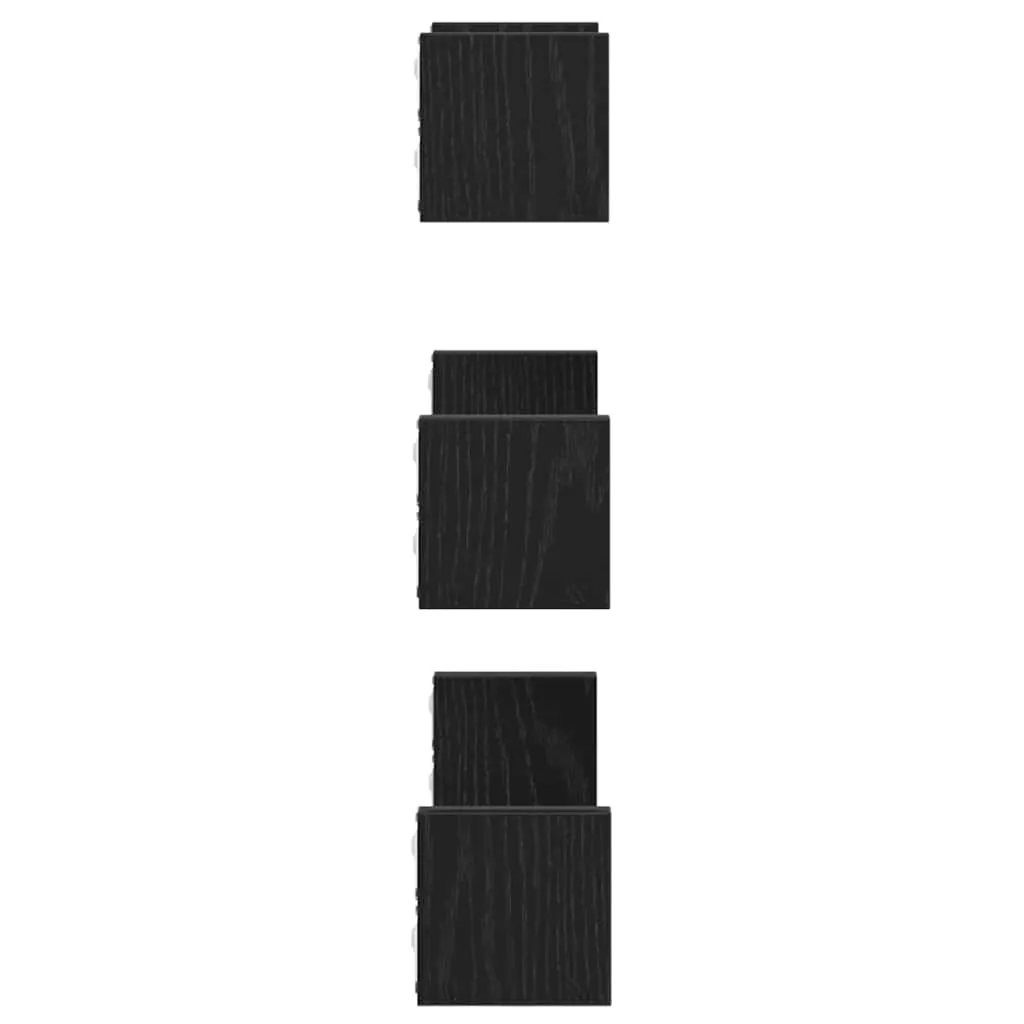 polki-scienne-3-szt-czarny-dab-material-drewnopochodny