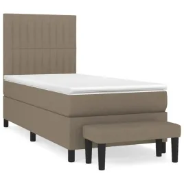 lozko-kontynentalne-z-materacem-taupe-tkanina-90x190-cm