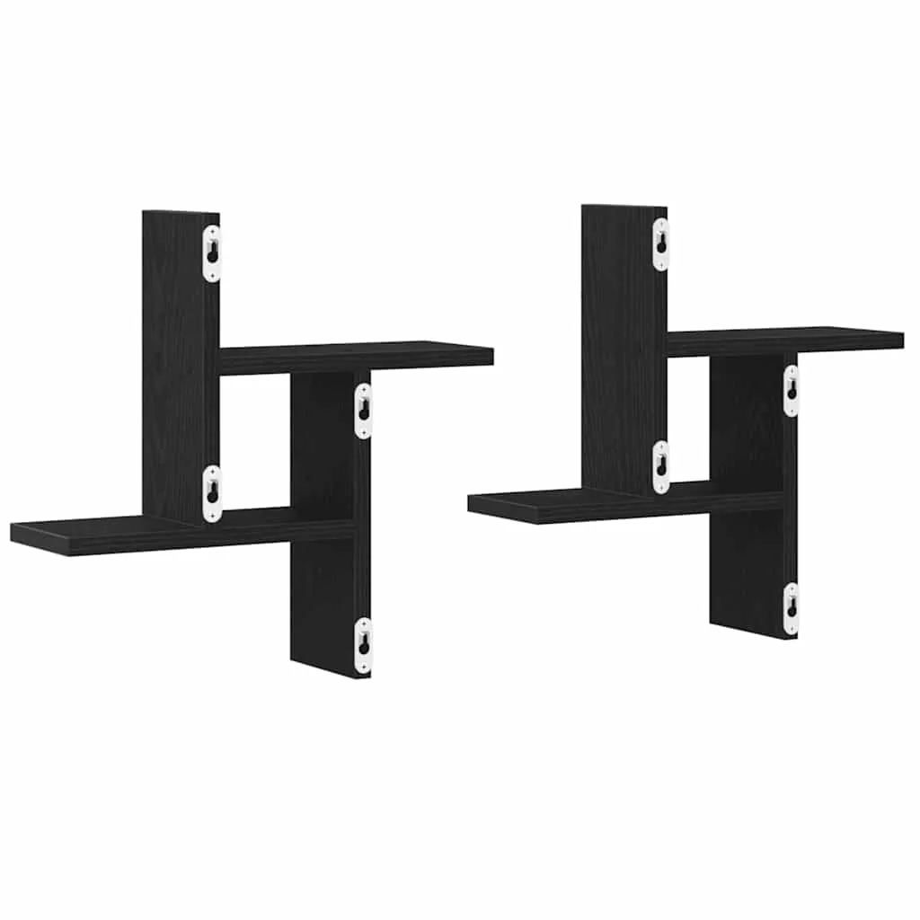 polki-scienne-2-szt-czarny-dab-38x12x38-cm-stan-nowy