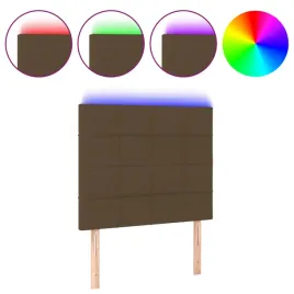 zaglowek-do-lozka-z-led-ciemnobrazowy-80x5x118-128-cm-tkanina
