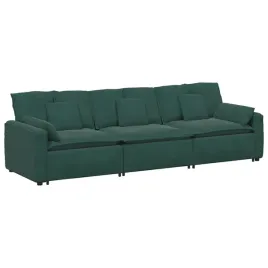 sofa-modulowa-z-poduszkami-ciemnozielona