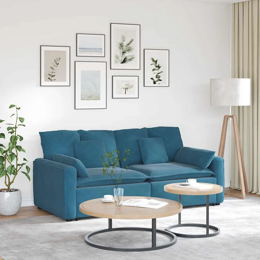 sofa-modulowa-z-poduszkami-niebieska