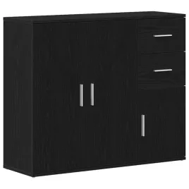 komoda-czarny-dab-91x295x75-cm-drewno-konstrukcyjne