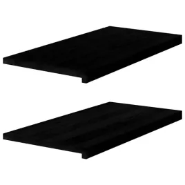 parapety-2-szt-ciemnobrazowy-80x40x2-cm-lite-drewno-debowe