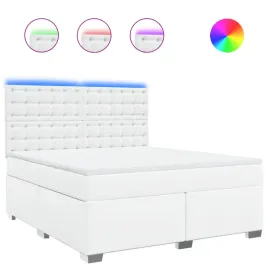 lozko-kontynentalne-z-materacem-biale-ekoskora-180x200-cm