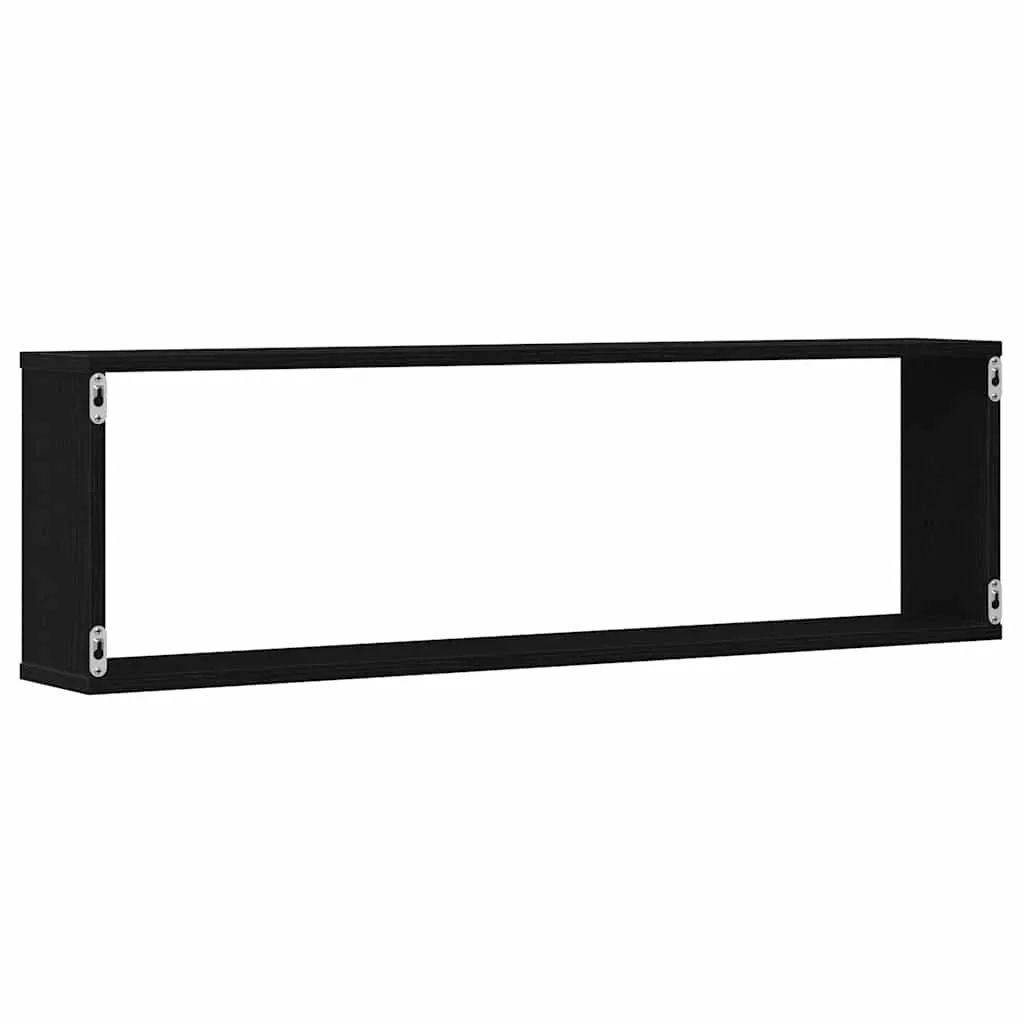 polki-scienne-cube-2-szt-czarny-dab-100x15x30-cm