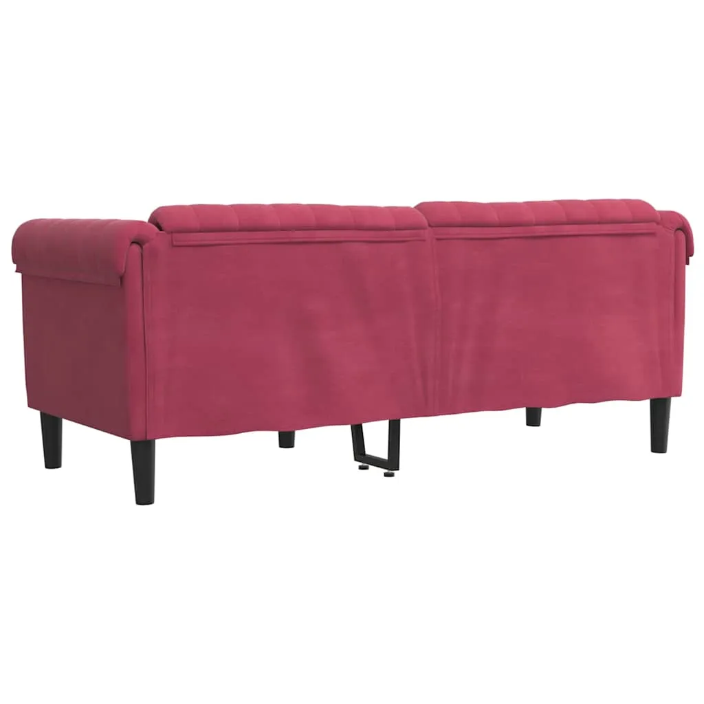 sofa-dwuosobowa-winna-czerwien-aksamit