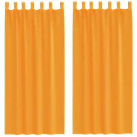 zaslony-woalowe-z-petelkami-2-szt-pomaranczowe-140x245-cm