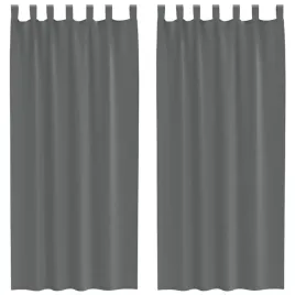 zaslony-woalowe-z-petelkami-2-szt-ciemnoszary-140x225-cm