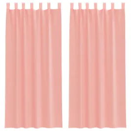 zaslony-woalowe-z-petelkami-2-szt-rozowe-140x245-cm