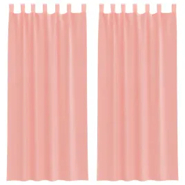 zaslony-woalowe-z-kieszeniami-na-drazek-2-szt-rozowe