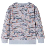 bluza-dziecieca-szary-melanz-116-stan-nowy