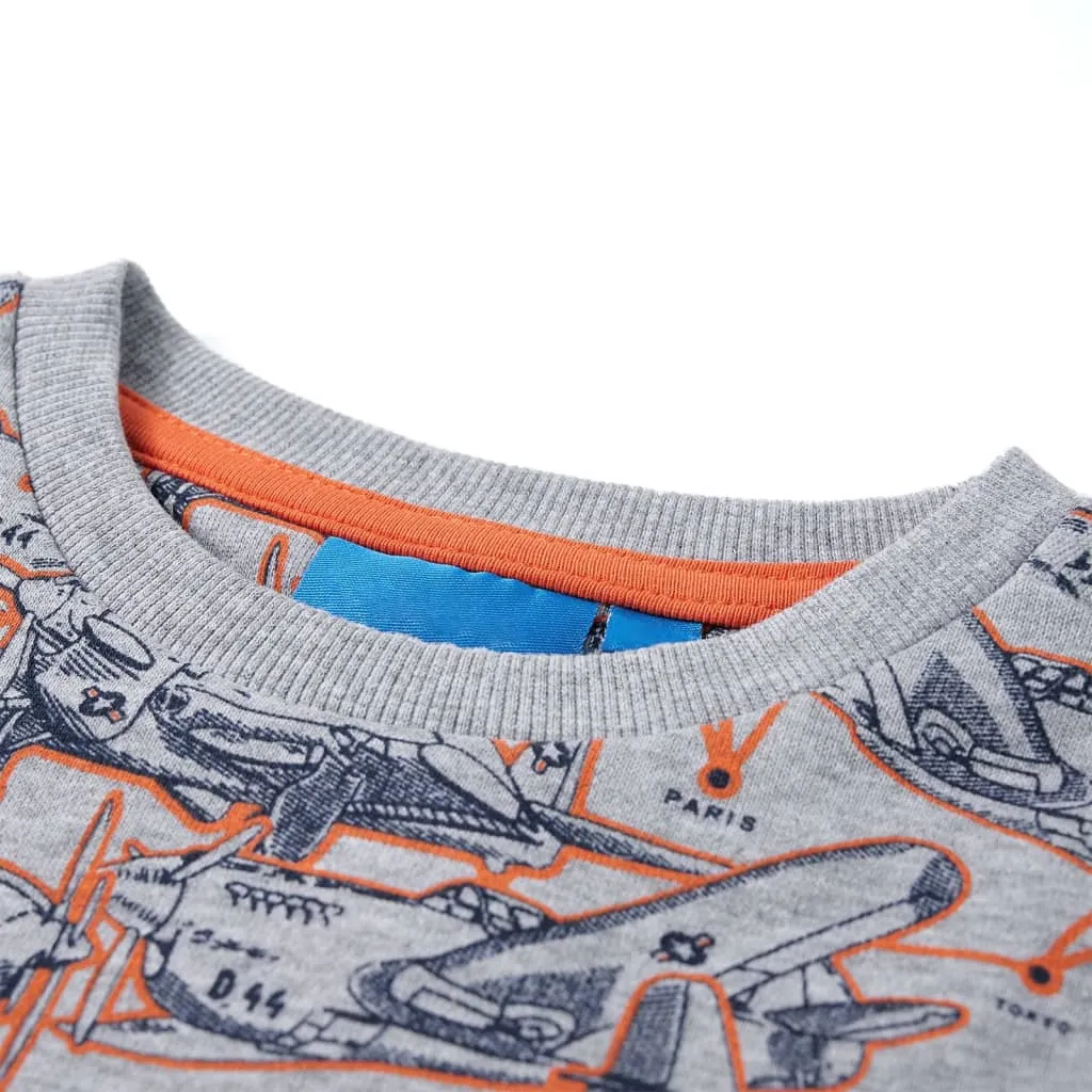 bluza-dziecieca-szary-melanz-116-stan-nowy