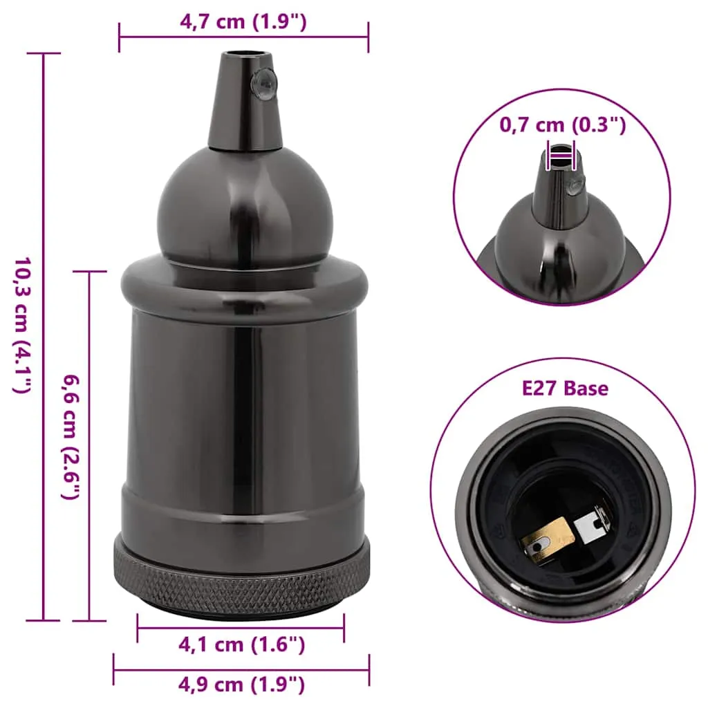 oprawki-do-lamp-2-szt-blyszczace-czarne-e27