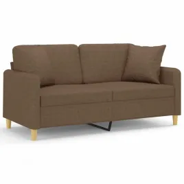 2-osobowa-sofa-z-poduszkami-brazowa-140-cm-tkanina