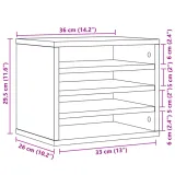 organizer-na-biurko-brazowy-dab-36x26x295-cm-kod-producenta-848051-stan-nowy