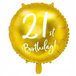 balon-foliowy-21st-birthday-zloty-45cm