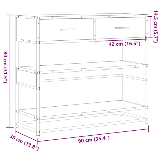stolik-konsolowy-dab-sonoma-90x35x80-cm-kod-producenta-849180