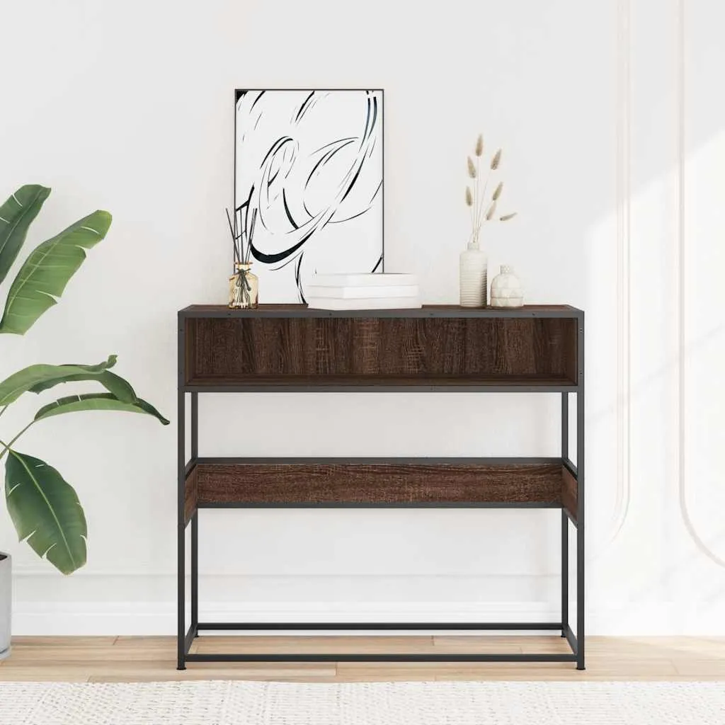 stolik-konsolowy-brazowy-dab-90x35x80-cm-stan-nowy