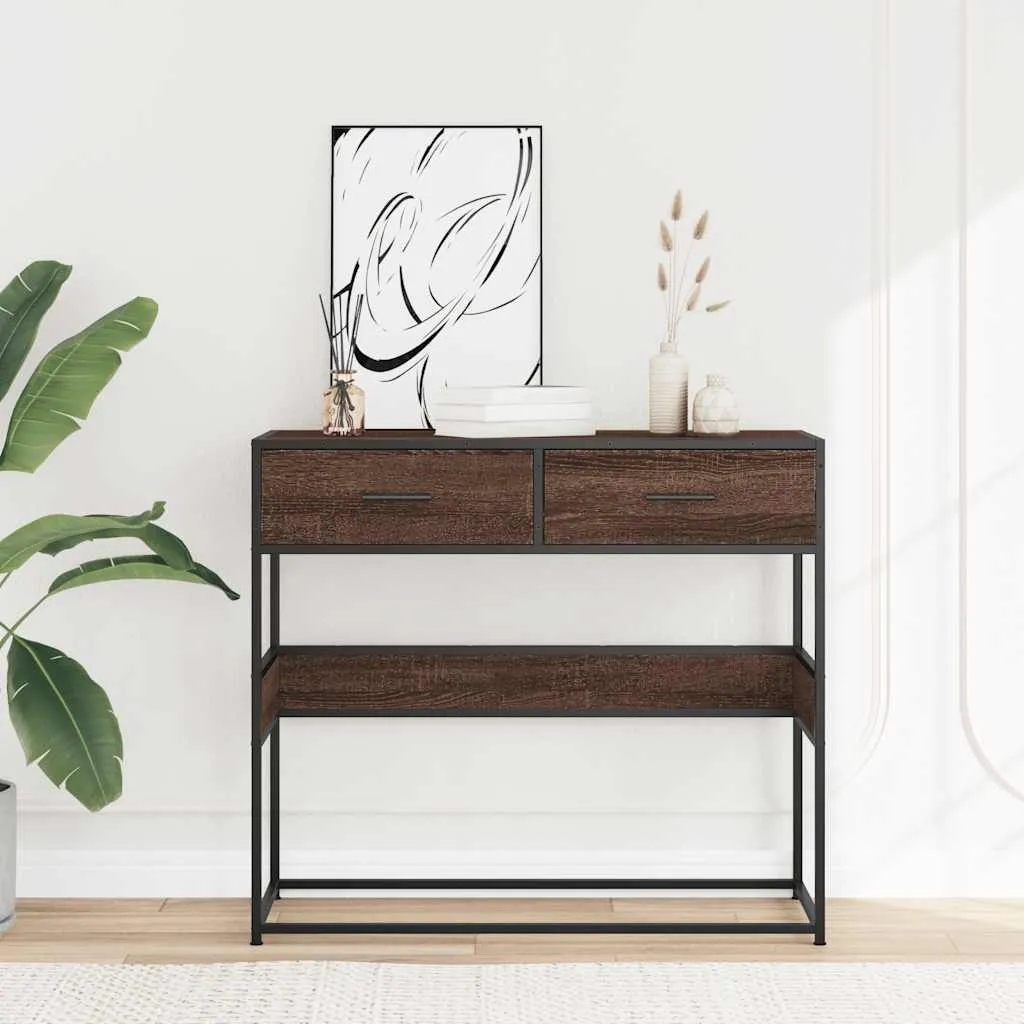 stolik-konsolowy-brazowy-dab-90x35x80-cm-stan-nowy