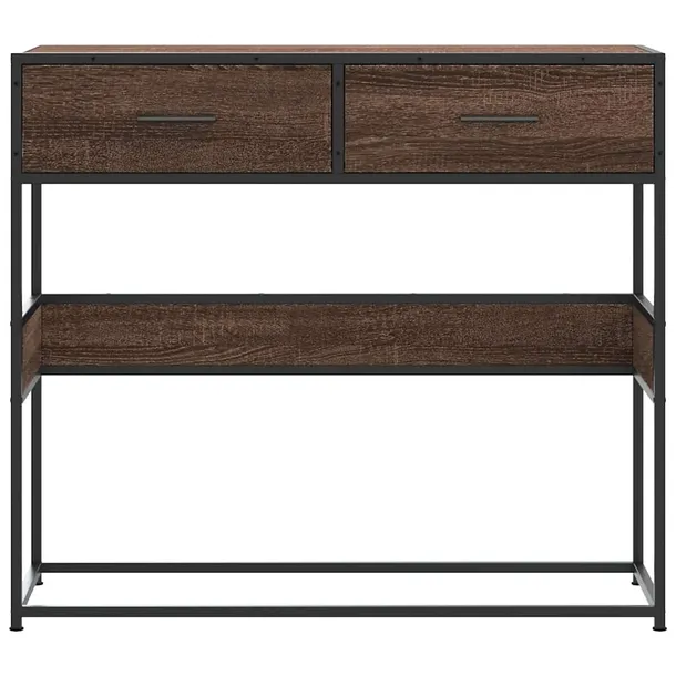 stolik-konsolowy-brazowy-dab-90x35x80-cm-marka-vidaxl