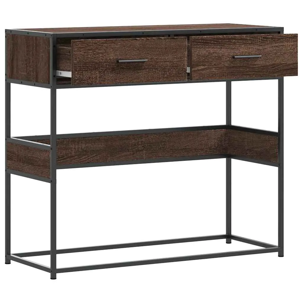 stolik-konsolowy-brazowy-dab-90x35x80-cm-stan-nowy