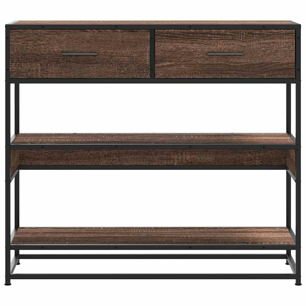 stolik-konsolowy-brazowy-dab-90x35x80-cm